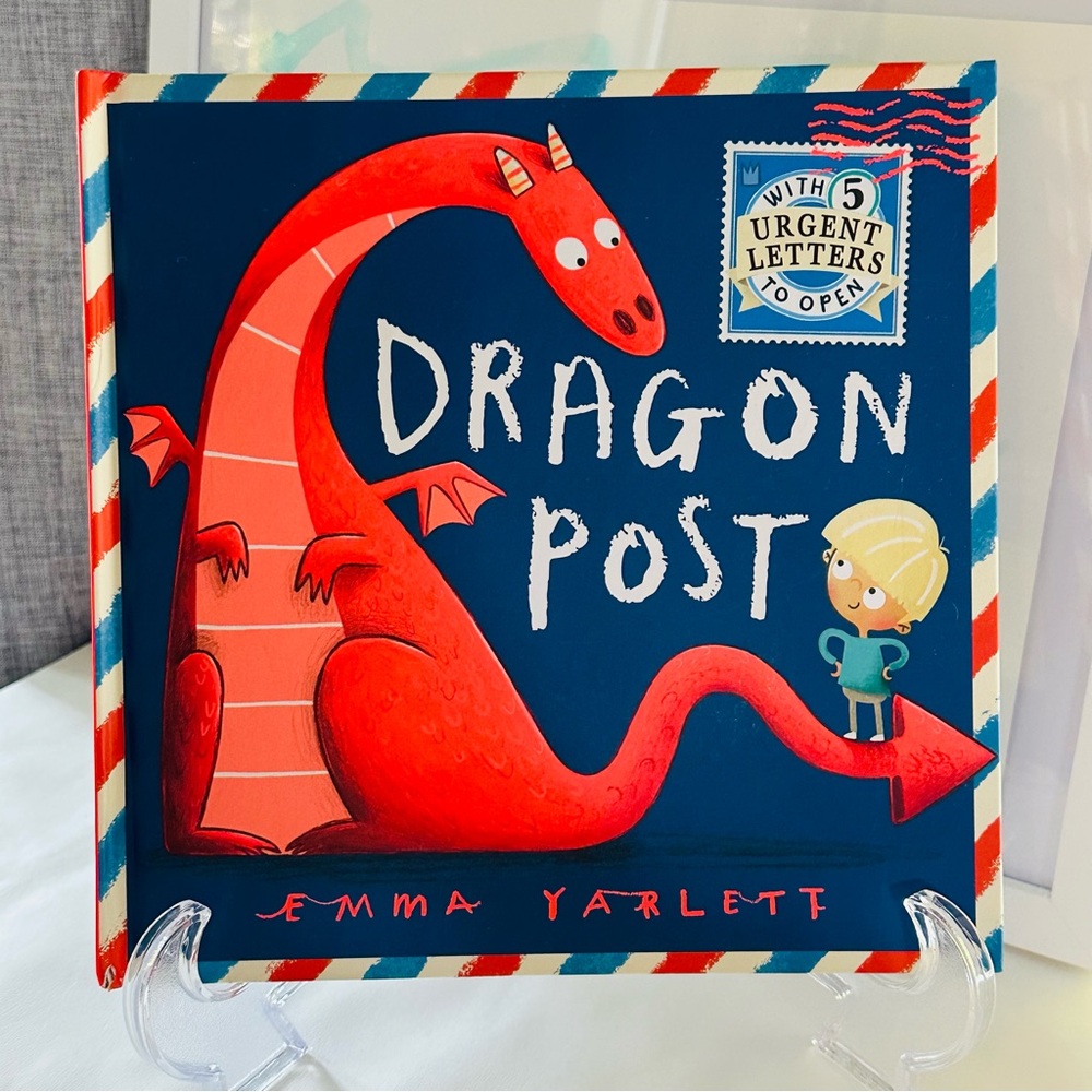 Dragon Post Emma Yarlett Hardcover Picture Book